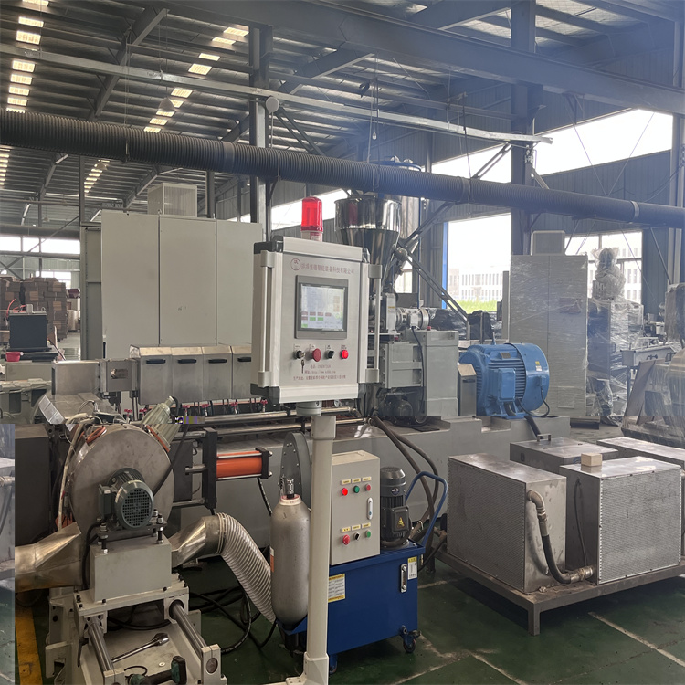 PVC電纜料造粒機(jī)_PVC電纜料造粒生產(chǎn)線_玖德隆