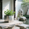 蚌埠pp不銹鋼醫(yī)院花箱花筒--蚌埠新躍勝金屬制品公司